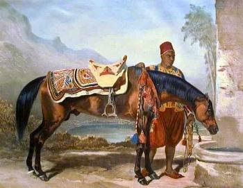 unknow artist Arab or Arabic people and life. Orientalism oil paintings  513 Spain oil painting art